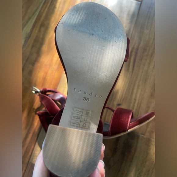 Sandro velvet heels - Picture 3 of 5